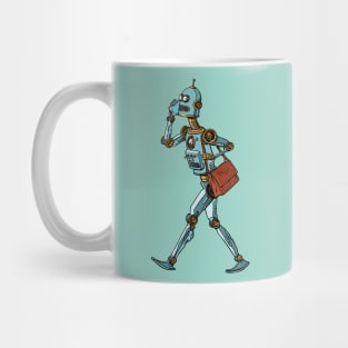 Vintage office Robot Mug